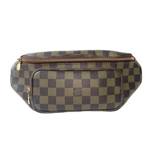 Authentic Louis Vuitton DE Damier Ebene Melville Bum Bag / fanny pack